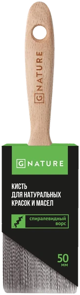 1205011/1207011/1210011 Кисть малярная Gnature (спиралевидный ворс)